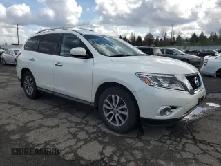 2015 Nissan Pathfinder Platinum with VIN 5N1AR2MM8FC656176, listed as a Copart auction lot 49462815 with 110,773 mi miles and Salvage title. Bid and sale history available at DreamBid. Image 4.