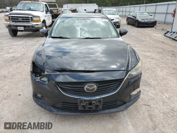 2015 Mazda 6 i Grand Touring with VIN JM1GJ1W61F1167712, listed as a Copart auction lot 50894715 with 206,837 mi miles and Clean Title. Bid and sale history available at DreamBid. Image 5.