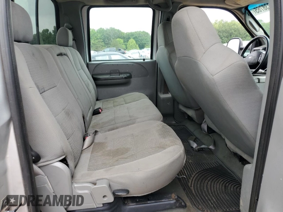 2004 Ford F-250 XL with VIN 1FTNW21L94EE03900, listed as a Copart auction lot 57838765 with 185,837 mi miles and Salvage title. Bid and sale history available at DreamBid. Image 10.