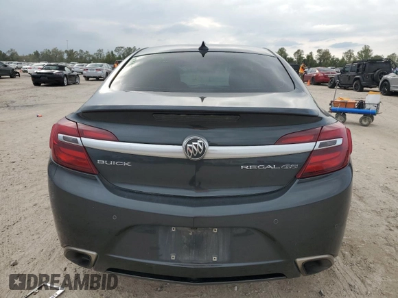 2015 Buick Regal GS with VIN 2G4GT5GX4F9291988, listed as a Copart auction lot 78278384 with 168,480 mi miles and Salvage Title. Bid and sale history available at DreamBid. Image 7.
