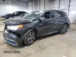 2019 Acura MDX Technology with VIN 5J8YD4H59KL008650, listed as a Copart auction lot 50168425 with 104,172 mi miles and Salvage title. Bid and sale history available at DreamBid. Image 1.