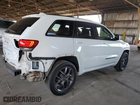 2021 Jeep Grand Cherokee Limited with VIN 1C4RJEBG5MC783624, listed as a Copart auction lot 54219445 with 66,020 mi miles and Salvage title. Bid and sale history available at DreamBid. Image 3.