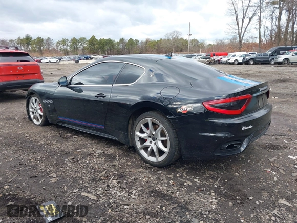 2018 Maserati GranTurismo Sport with VIN ZAM45VLA9J0270166, listed as a IAAI auction lot 41200622 with 25,476 mi miles. Bid and sale history available at carsss.com. Image 14.