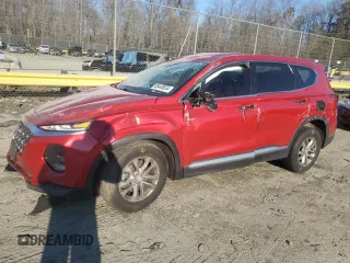 2020 Hyundai Santa Fe SEL with VIN 5NMS3CAD4LH237565, listed as a Copart auction lot 85440654 with 100,348 mi miles and Salvage Title. Bid and sale history available at carsss.com. Image 1.