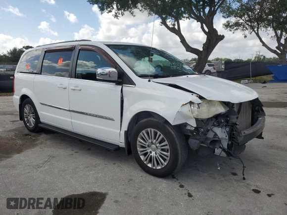 2014 Chrysler Town & Country Touring-L with VIN 2C4RC1CG1ER171074, listed as a Copart auction lot 51545655 with 82,040 mi miles and Salvage Title. Bid and sale history available at carsss.com. Image 4.