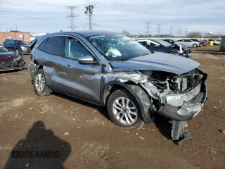 2021 Ford Escape SE with VIN 1FMCU9G61MUA46110, listed as a Copart auction lot 46952005 with 55,979 mi miles and Salvage title. Bid and sale history available at DreamBid. Image 4.