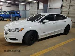 2018 Ford Fusion Hybrid SE with VIN 3FA6P0LU6JR172335, listed as a Copart auction lot 52498825 with 156,386 mi miles and Salvage Title. Bid and sale history available at carsss.com. Image 1.