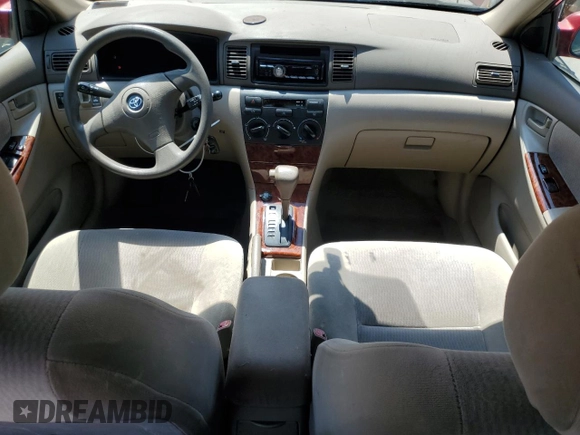 2006 Toyota Corolla CE with VIN 1NXBR32E96Z636051, listed as a Copart auction lot 65013655 with Not provided miles and Clean title. Bid and sale history available at DreamBid. Image 8.