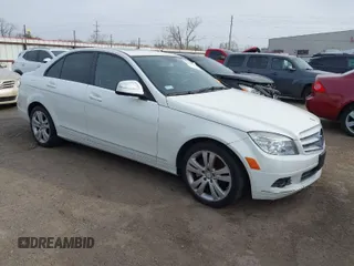 2009 Mercedes-Benz C-Class 3.0L Sport with VIN WDDGF54X99R040920, listed as a IAAI auction lot 41818659 with 118,200 mi miles. Bid and sale history available at carsss.com. Image 1.