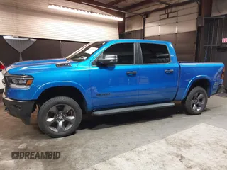 2023 Ram 1500 Big Horn with VIN 1C6SRFFT1PN523907, listed as a IAAI auction lot 41622565 with 24,196 mi miles and . Bid and sale history available at DreamBid. Image 15.