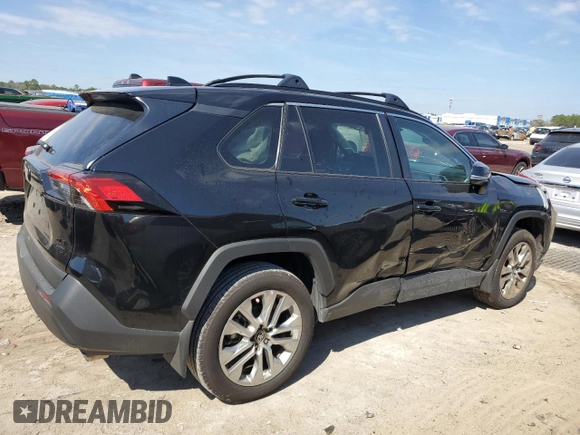 2023 Toyota RAV4 XLE Premium with VIN 2T3A1RFV9PC390368, listed as a Copart auction lot 47076365 with 10,609 mi miles and Salvage Title. Bid and sale history available at carsss.com. Image 3.