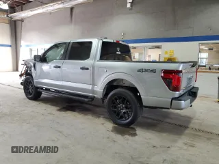 2024 Ford F-150 STX with VIN 1FTEW2LP8RKF13149, listed as a Copart auction lot 50226125 with 2,637 mi miles and Salvage Title. Bid and sale history available at carsss.com. Image 2.