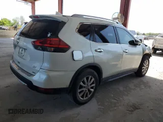 2017 Nissan Rogue SV with VIN 5N1AT2MT9HC740339, listed as a Copart auction lot 51734825 with 117,883 mi miles and Clean Title. Bid and sale history available at carsss.com. Image 3.