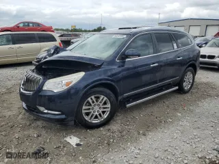 2015 Buick Enclave Convenience with VIN 5GAKRAKD5FJ385645, listed as a Copart auction lot 66345504 with 121,230 mi miles and Salvage Title. Bid and sale history available at carsss.com. Image 1.