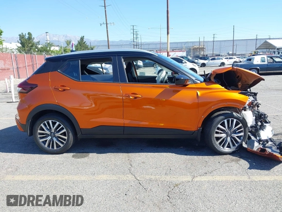 2023 Nissan Kicks SV with VIN 3N1CP5CV3PL525745, listed as a IAAI auction lot 42232733 with 29,902 mi miles and . Bid and sale history available at DreamBid. Image 13.