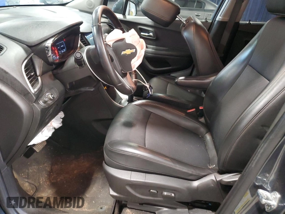 2022 Chevrolet Trax LT z VIN KL7CJLSM3NB530483, wystawiony jako Copart lot #51300365 z przebiegiem 60 386 mil mil oraz Szkoda całkowita • Salvage title. Historia ofert i sprzedaży dostępna na DreamBid. Obrazek 7.