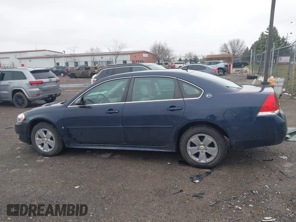 2009 Chevrolet Impala LT with VIN 2G1WT57K091161626, listed as a IAAI auction lot 41999593 with 114,366 mi miles and . Bid and sale history available at DreamBid. Image 14.