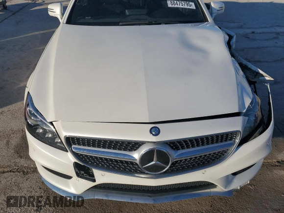 2015 Mercedes-Benz CLS-Class CLS 550 with VIN WDDLJ9BB1FA149717, listed as a Copart auction lot 88475795 with 0 mi miles and Salvage Title. Bid and sale history available at carsss.com. Image 11.