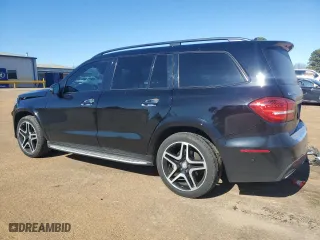 2017 Mercedes-Benz GLS with VIN 4JGDF7DE9HA781083, listed as a Copart auction lot 42383855 with 130,120 mi miles and Salvage Title. Bid and sale history available at carsss.com. Image 2.