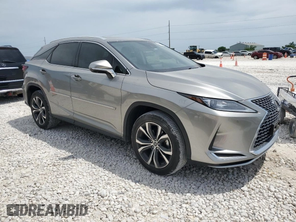 2020 Lexus RX 350 with VIN 2T2HZMAA1LC171823, listed as a Copart auction lot 53707175 with 24,285 mi miles and Clean title. Bid and sale history available at DreamBid. Image 4.