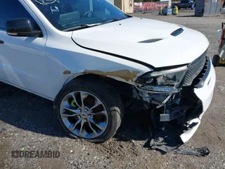2019 Dodge Durango R/T with VIN 1C4SDJCT5KC652056, listed as a IAAI auction lot 41722359 with 79,487 mi miles and . Bid and sale history available at carsss.com. Image 6.