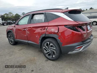 2025 Hyundai Tucson Limited with VIN 5NMJECDEXSH500179, listed as a Copart auction lot 87800555 with 663 mi miles and Salvage Title. Bid and sale history available at carsss.com. Image 2.