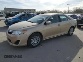 2012 Toyota Camry L with VIN 4T1BF1FK2CU073014, listed as a Copart auction lot 49121745 with 75,664 mi miles and Salvage Title. Bid and sale history available at DreamBid. Image 1.