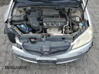 2004 Honda Civic EX with VIN 2HGES26744H506045, listed as a Copart auction lot 54428355 with 175,650 mi miles and Salvage Title. Bid and sale history available at DreamBid. Image 11.