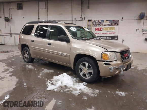 2004 GMC Envoy SLT with VIN 1GKET16S746148679, listed as a IAAI auction lot 41602991 with 196,621 mi miles and . Bid and sale history available at DreamBid. Image 1.