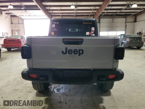 2021 Jeep Gladiator Freedom с VIN 1C6HJTAG2ML579159, выставлен на аукционе Copart как лот 42954605 с пробегом 66 865 миль миль и Списание • Salvage title. История ставок и продаж доступна на DreamBid. Изображение 6.