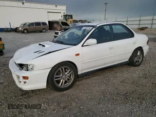 2000 Subaru Impreza RS with VIN JF1GC6755YH503214, listed as a Copart auction lot 77009144 with 172,163 mi miles and Salvage title. Bid and sale history available at DreamBid. Image 1.
