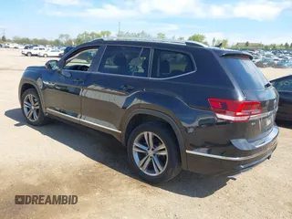 2019 Volkswagen Atlas SEL R-Line z VIN 1V2RR2CA0KC579035, wystawiony jako IAAI lot #42205407 z przebiegiem 66 188 mil mil oraz . Historia ofert i sprzedaży dostępna na DreamBid. Obrazek 3.