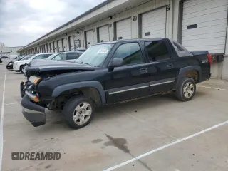 2005 Chevrolet Avalanche LS z VIN 3GNEK12Z65G156992, wystawiony jako Copart lot #52941855 z przebiegiem 83 550 mil mil oraz Szkoda całkowita • Salvage title. Historia ofert i sprzedaży dostępna na DreamBid. Obrazek 1.