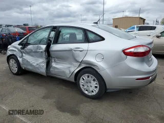 2017 Ford Fiesta S with VIN 3FADP4AJ0HM169719, listed as a Copart auction lot 53164905 with 81,364 mi miles and Salvage title. Bid and sale history available at DreamBid. Image 2.
