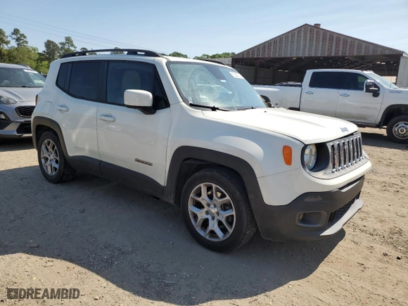 2015 Jeep Renegade Latitude with VIN ZACCJABT0FPB43556, listed as a Copart auction lot 53345705 with 213,568 mi miles and Salvage Title. Bid and sale history available at carsss.com. Image 4.