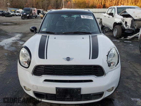2012 MINI Countryman S с VIN WMWZC5C53CWL55584, выставлен на аукционе Copart как лот 86159574 с пробегом 117 504 миль миль и Списание • Salvage title. История ставок и продаж доступна на DreamBid. Изображение 5.