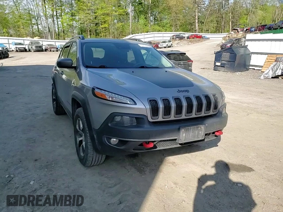2017 Jeep Cherokee Trailhawk L Plus с VIN 1C4PJMBS0HD214427, выставлен на аукционе Copart как лот 57035035 с пробегом 123 957 миль миль и Списание • Salvage title. История ставок и продаж доступна на DreamBid. Изображение 14.