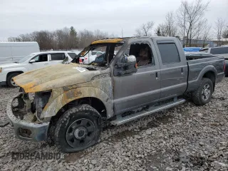 2011 Ford Super Duty F-250 SRW XL with VIN 1FT7W2B64BEA96697, listed as a Copart auction lot 45450355 with 0 mi miles and Salvage Title. Bid and sale history available at carsss.com. Image 1.