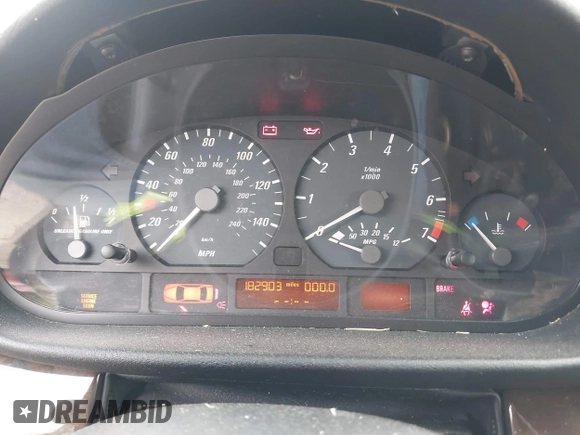 2003 BMW 3 Series 325Ci with VIN WBABS33483PG92670, listed as a IAAI auction lot 42090721 with 182,903 mi miles and . Bid and sale history available at DreamBid. Image 7.