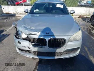 2013 BMW 7 Series 740i with VIN WBAYA6C51DD143836, listed as a IAAI auction lot 39215782 with 176,881 mi miles and . Bid and sale history available at DreamBid. Image 11.