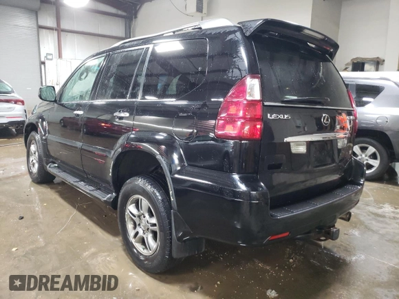 2009 Lexus GX 470 with VIN JTJBT20X990175379, listed as a Copart auction lot 81489044 with 135,386 mi miles and Salvage Title. Bid and sale history available at carsss.com. Image 2.