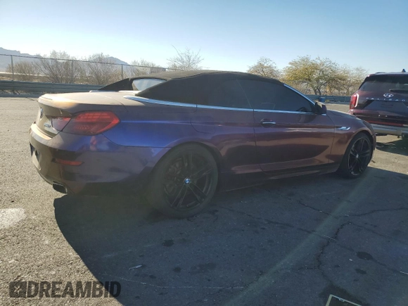 2012 BMW 6 Series 650i z VIN WBALZ3C50CC397706, wystawiony jako Copart lot #89402265 z przebiegiem 92 186 mil mil oraz Szkoda całkowita • Salvage title. Historia ofert i sprzedaży dostępna na DreamBid. Obrazek 3.
