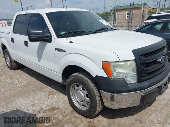 2014 Ford F-150 XL with VIN 1FTEW1CMXEKD40762, listed as a IAAI auction lot 42400704 with 75,769 mi miles and . Bid and sale history available at DreamBid. Image 1.