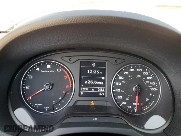 2017 Audi A3 Sedan Premium Plus with VIN WAUJ8GFF5H1058660, listed as a Copart auction lot 70348483 with 82,094 mi miles. Bid and sale history available at carsss.com. Image 9.