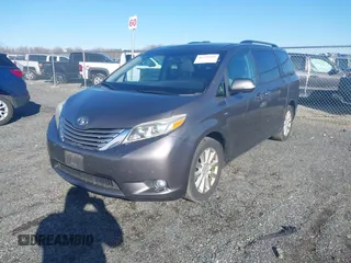 2016 Toyota Sienna Ltd with VIN 5TDDK3DC9GS140380, listed as a IAAI auction lot 41753383 with 215,123 mi miles. Bid and sale history available at carsss.com. Image 2.