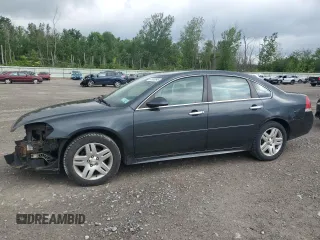 2014 Chevrolet Impala LT with VIN 2G1WB5E31E1102318, listed as a Copart auction lot 61552845 with 191,365 mi miles and Salvage title. Bid and sale history available at DreamBid. Image 1.