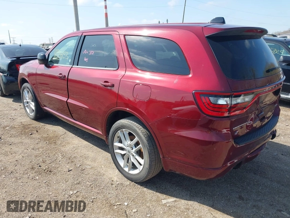 2023 Dodge Durango GT z VIN 1C4RDJDG5PC555771, wystawiony jako IAAI lot #41926153 z przebiegiem 31 646 mil mil oraz . Historia ofert i sprzedaży dostępna na DreamBid. Obrazek 3.