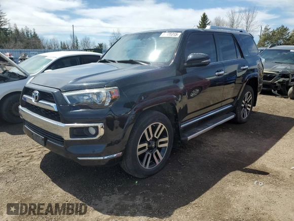 2015 Toyota 4Runner Limited with VIN JTEBU5JR3F5229562, listed as a Copart auction lot 53335315 with 167,235 mi miles and Clean Title. Bid and sale history available at DreamBid. Image 1.