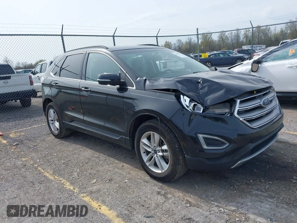 2015 Ford Edge SEL with VIN 2FMTK4J88FBB05259, listed as a IAAI auction lot 42043247 with 128,987 mi miles. Bid and sale history available at carsss.com. Image 1.