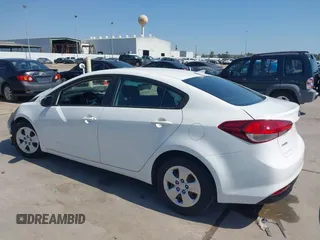 2017 Kia Forte LX with VIN 3KPFK4A7XHE016765, listed as a IAAI auction lot 40540016 with 126,264 mi miles. Bid and sale history available at carsss.com. Image 15.